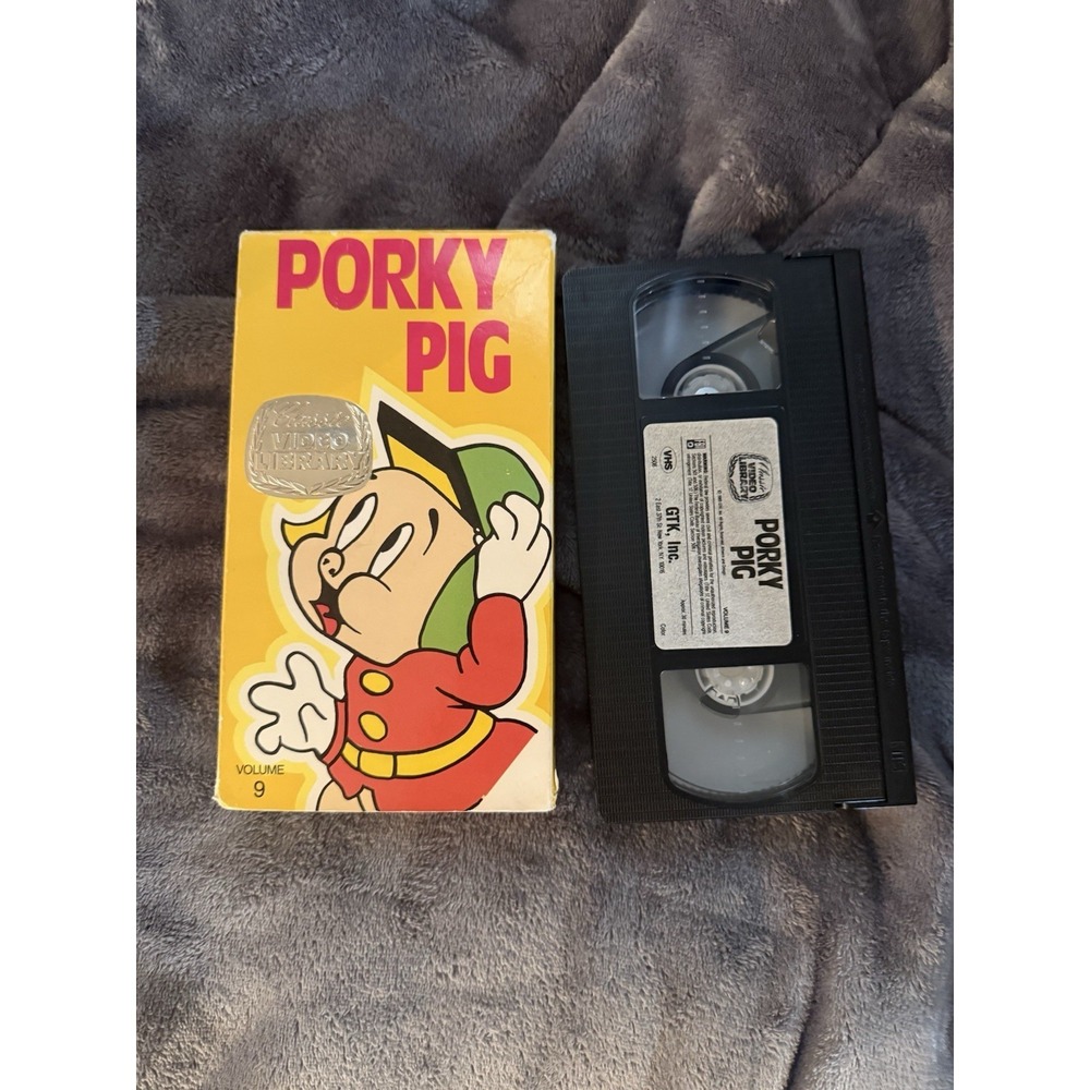 Porky Pig Classic Video Library VHS Video Ali Baba Get Rich Quick Vol 9